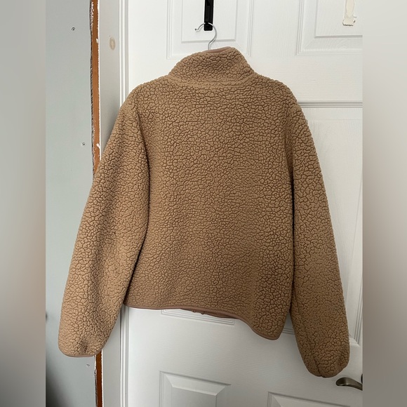 Sherpa Teddy Zip-up Fleece Jacket - Picture 3 of 3